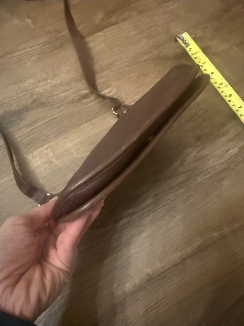 Vintage Coach Brown Leather Messenger Crossbody Bag 90s - Picture 7 of 9